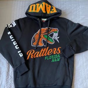 Florida Rattlers FAMU Vintage Hoodie Mens Small